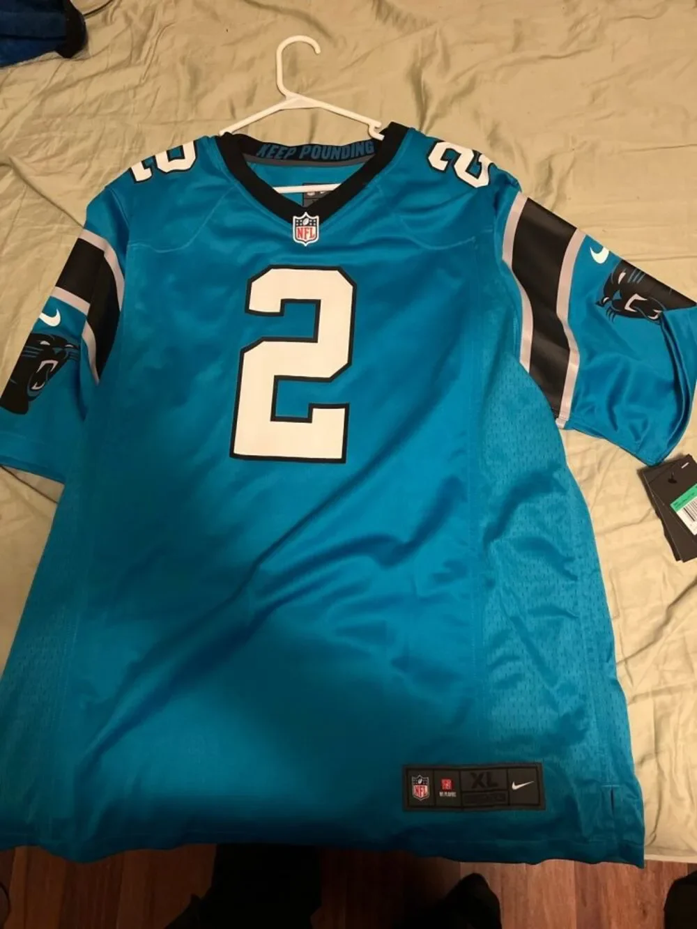 Carolina Panthers DJ Moore XL Jersey